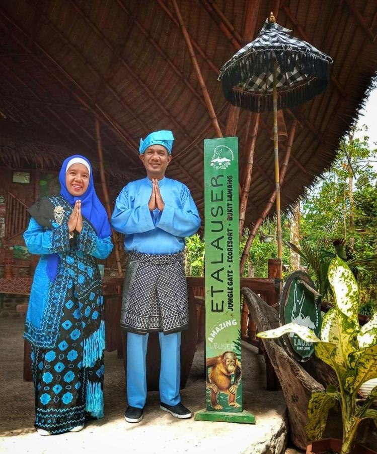 Etalauser Jungle Gate Ecoresort Bukit Lawang Exterior photo